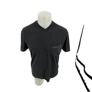 Left Coast Tee Men Medium Pullover V-neck Short Sleeve N22v